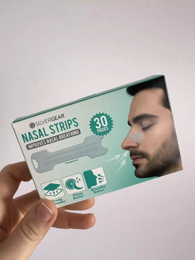 avis bandes nasales Action Nasal Strips Silvergear