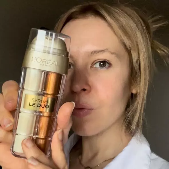 avis double sérum anti -âge L'Oréal Paris