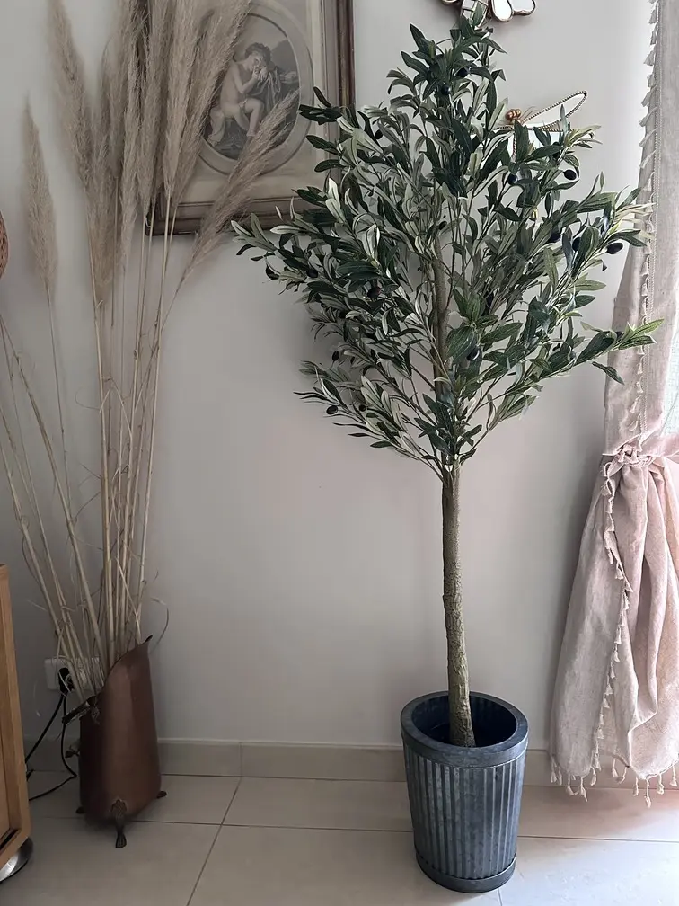 arbre artificiel faux palmier, faux olivier